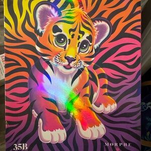 Morphe 35B Vibrant Lisa Frank Tiger Eyeshadow Palette